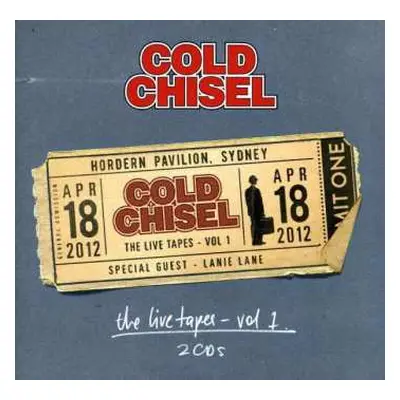 2CD Cold Chisel: The Live Tapes - Vol 1