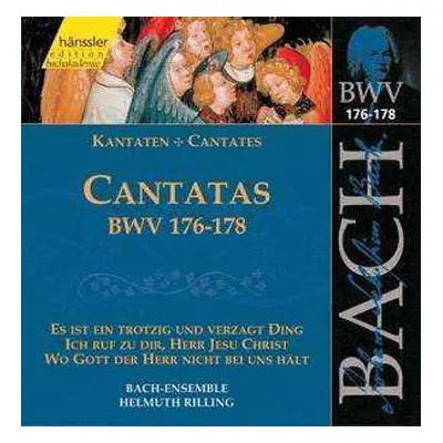 CD Johann Sebastian Bach: Cantatas BWV 176-178