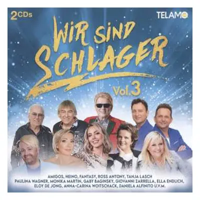 2CD Various: Wir Sind Schlager Vol. 3