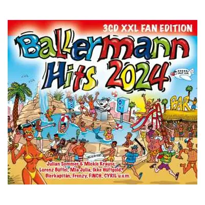 3CD Various: Ballermann Hits 2024 (xxl Fan Edition)