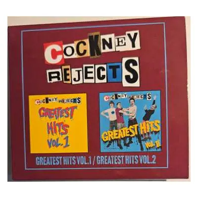 2CD Cockney Rejects: Greatest Hits Vol.1/Greatest Hits Vol.2