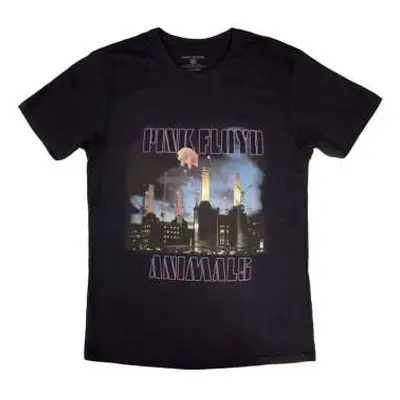 Pink Floyd Unisex T-shirt: Animals Contsruction (large) L