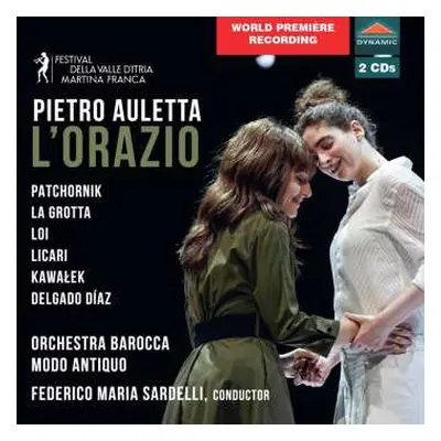 2CD Pietro Auletta: L'orazio (dramma Giocoso Per Musica)