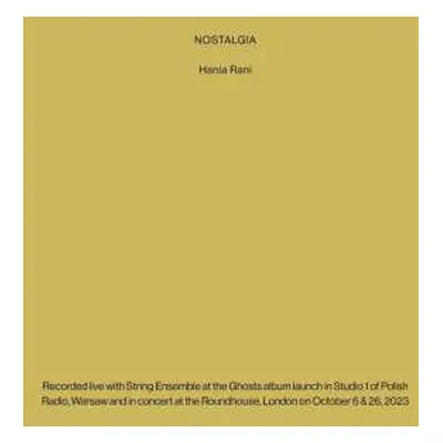 CD Hania Rani: Nostalgia