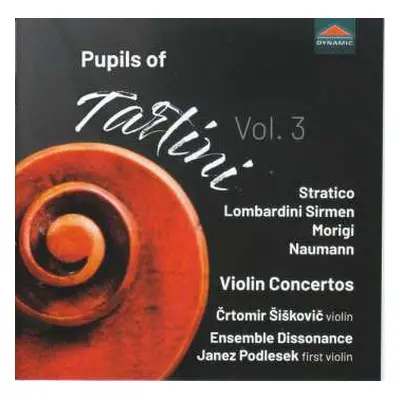 CD Various: Crtomir Siskovic - Pupils Of Tartini Vol.3