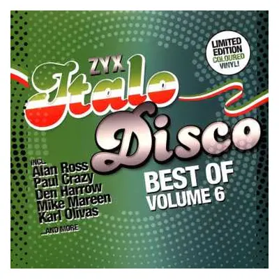 2LP Various: ZYX Italo Disco - Best Of - Volume 6 CLR | LTD