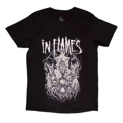 In Flames Unisex T-shirt: Buried In Time (back Print) (medium) M