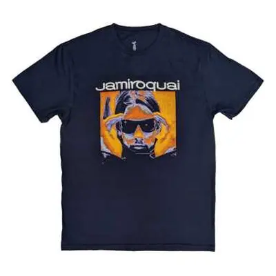 Jamiroquai Unisex T-shirt: Orange Glow (xx-large) XXL