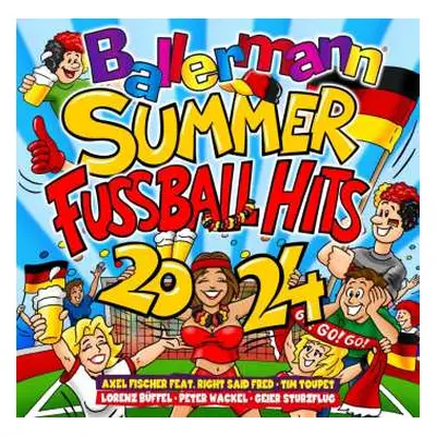 2CD Various: Ballermann Summer: Fußball Hits 2024