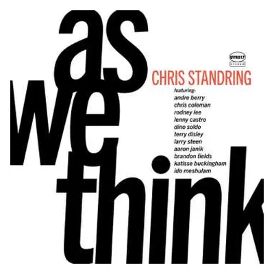 CD Chris Standring: As We Think