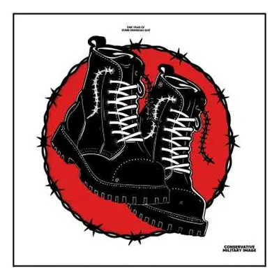 LP Conservative Military Image: One Year Of Dumb Skinhead Shit-rotes Vinyl