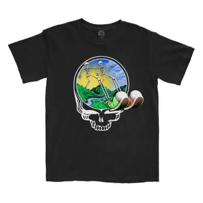 Grateful Dead Unisex T-shirt: Skeles Stepping (large) L