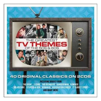 2CD Various: The Greatest TV Themes Of The 50s & 60s