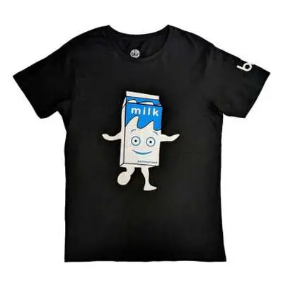 Blur Unisex T-shirt: Milky (sleeve Print) (large) L