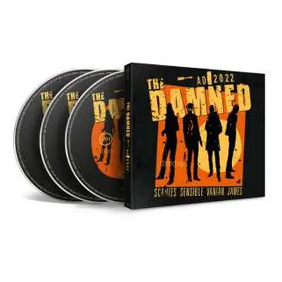 3CD The Damned: Ad 2022 Live In Manchester