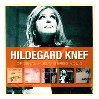 5CD/Box Set Hildegard Knef: Original Album Series Vol. 2