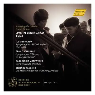 2CD Various: Staatskapelle Dresden - Live In Leningrad 1963