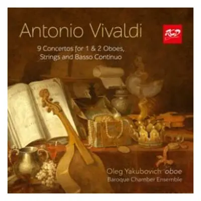 CD Antonio Vivaldi: Oboenkonzerte Rv 451,453,454,461-463