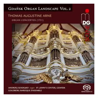 SACD Various: Gdansk Organ Landscape Vol.2 - Thomas Augustine Arne