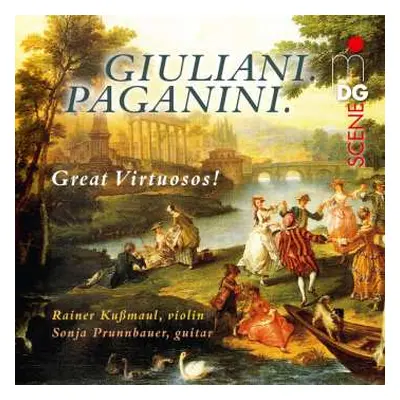 2CD Various: Rainer Kussmaul & Sonja Prunnbauer - Giuliani. Paganini. Great Virtuosos!