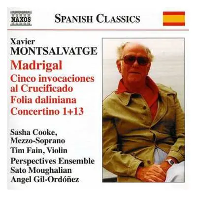 CD Sasha Cooke: Madrigal / Cinco Invocaciones Al Crucificado / Folia Daliniana / Concertino 1+13