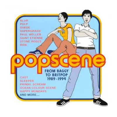 4CD/Box Set Various: Popscene (From Baggy To Britpop 1989-1994)