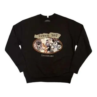 Green Day Unisex Sweatshirt: Insomniac (large) L