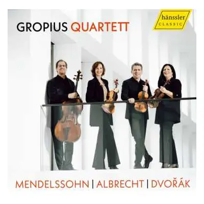 CD Georg Alexander Albrecht: Streichquartett "von Angst Und Trauer Erlöst Durch Die Liebe" (dem 