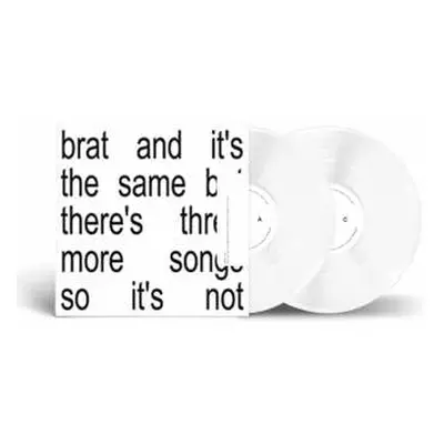 2LP Charli XCX: Brat and It's the Same but There's Three More Songs So It's Not