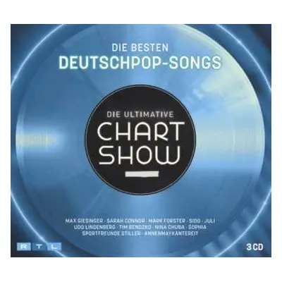 3CD Various: Die Ultimative Chart Show - Die Besten Deutschpop-Songs