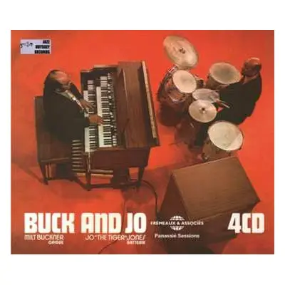 4CD Jo Jones: Buck And Jo - The Complete Panassié Sessions 1971-1974