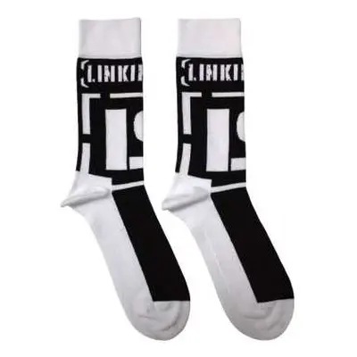 Linkin Park Unisex Ankle Socks: Brackets Logo (uk Size 7 - 11) 42 - 47