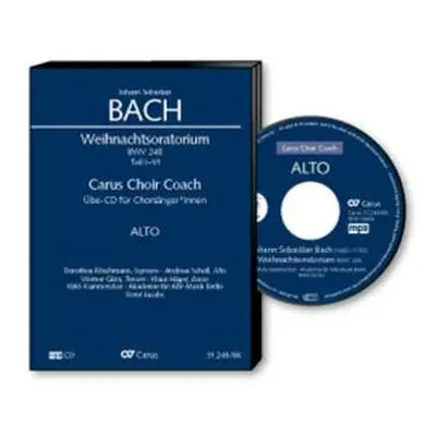 CD Various: Carus Choir Coach - Johann Sebastian Bach: Weihnachtsoratorium Bwv 248 (alt)