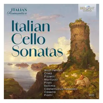 6CD/Box Set Francesco Cilea: Italian Romantics - Italian Cello Sonatas