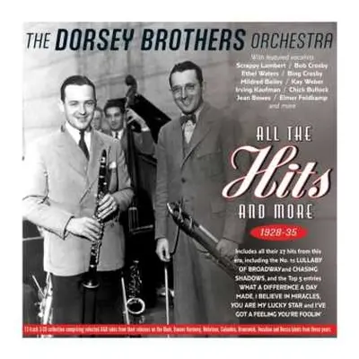 3CD Tommy Dorsey & Jimmy Dorsey: All The Hits And More 1928-35