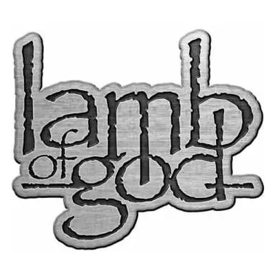 Lamb Of God Pin Badge: Logo