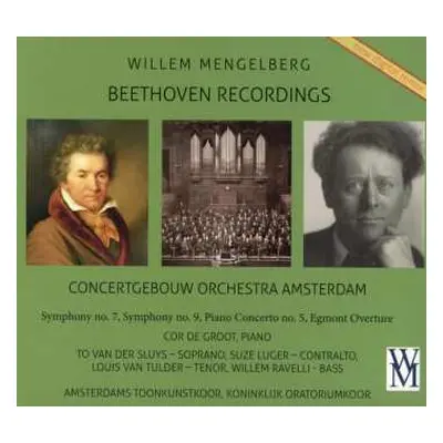 2CD Various: Willem Mengelberg - Beethoven Recordings (concertgebouw Orchestra)