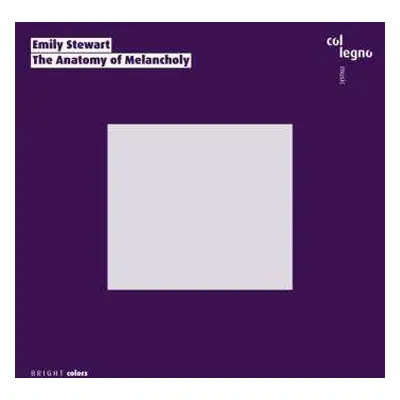 CD Emily Stewart: The Anatomy Of Melancholy