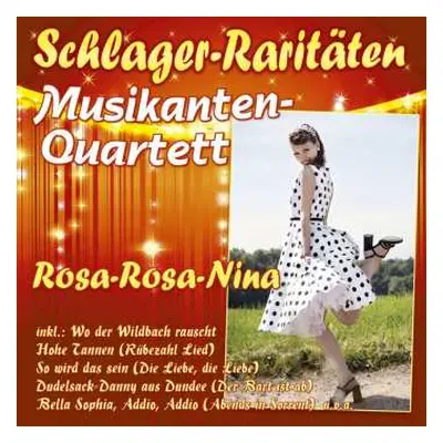 CD Das Musikanten-quartett: Rosa-rosa-nina