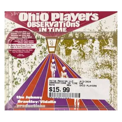 CD Ohio Players: Observations In Time (The Johnny Brantley/Vidalia Productions)