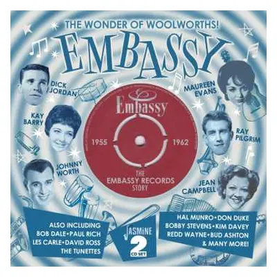 2CD Various: The Wonder Of Woolworths!: The Embassy Records Story 1955 - 1962