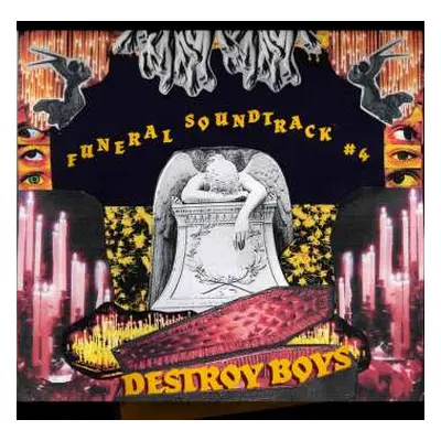 LP Destroy Boys: Funeral Soundtrack 4 - Transparent Red