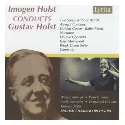 CD Gustav Holst: Ballet Music From The Golden Goose - Double Concerto...