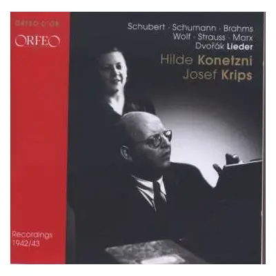 CD Various: Hilde Konetzni & Josef Krips - Recordings 1942/43