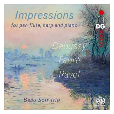 CD Beau Soir Trio: Impressions For Pan Flute, Harp And Piano