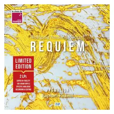 2LP Raphael Pichon Pygmalion: Mozart: Requ