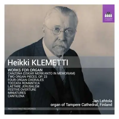 CD Jan Lehtola: Works For Organ