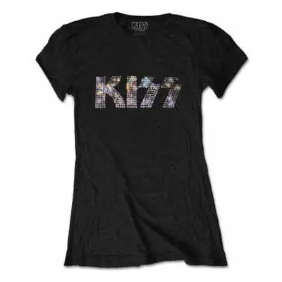 Dámské Tričko Logo Kiss XXL