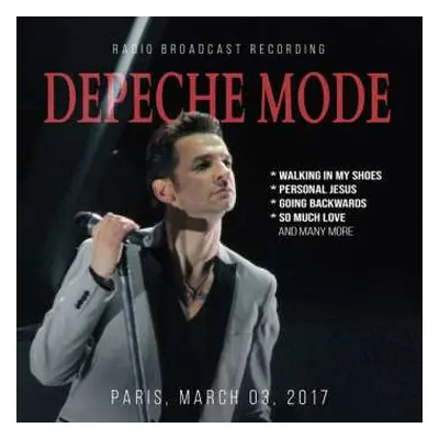 CD Depeche Mode: Paris, March 03, 2017