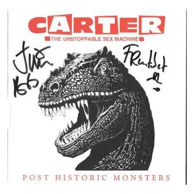 3CD/DVD Carter The Unstoppable Sex Machine: Post Historic Monsters